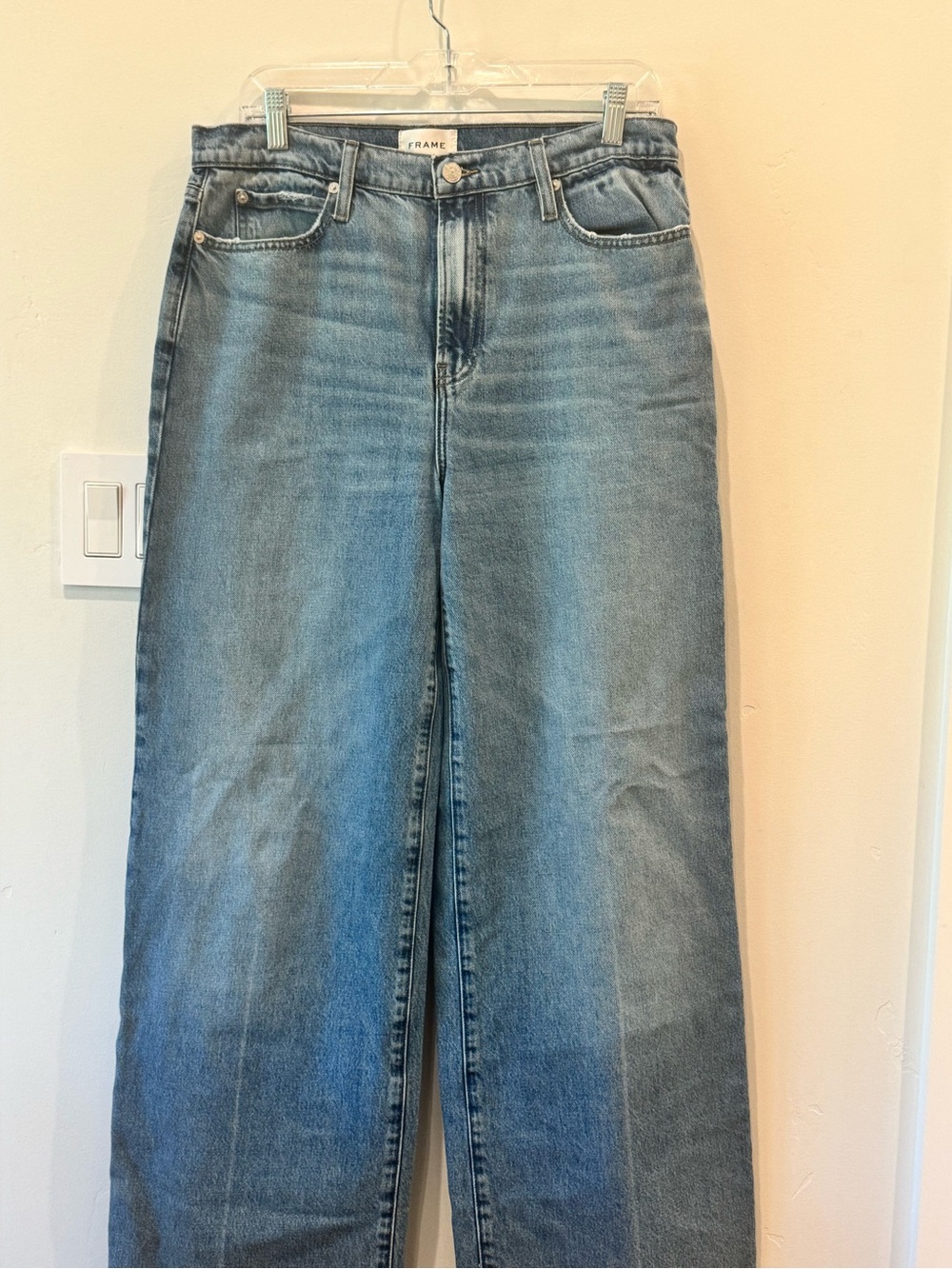 Frame Wide Leg Jean